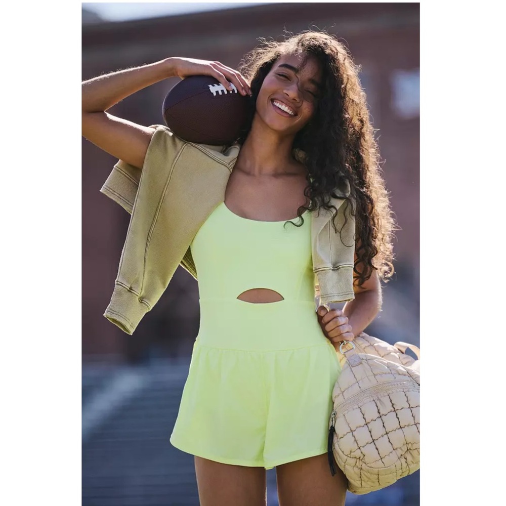 NWT Free People Movement Righteous Runsie 💛